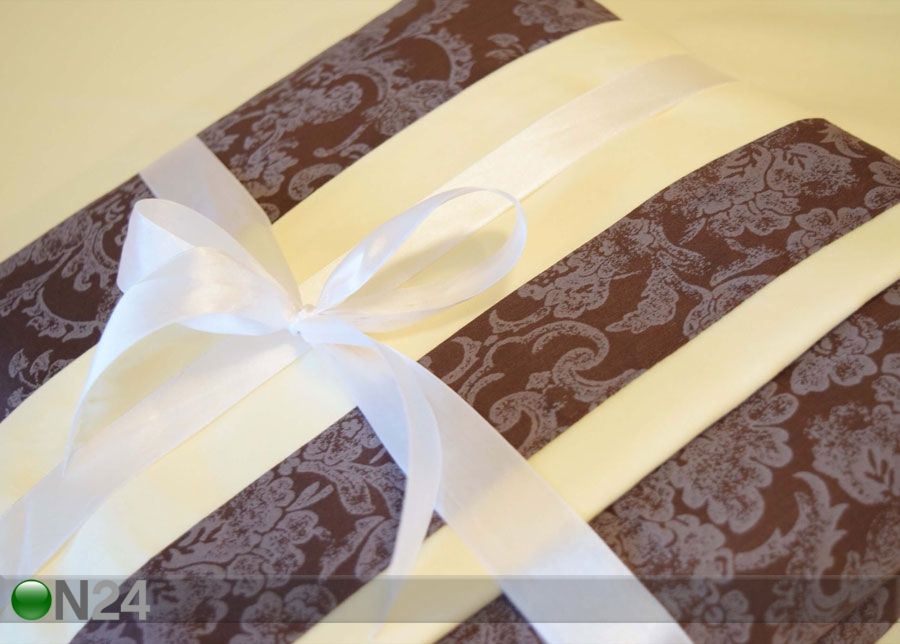 Комплект постельного белья из хлопкового сатина Kuninglik pruun 150x210 cm увеличить