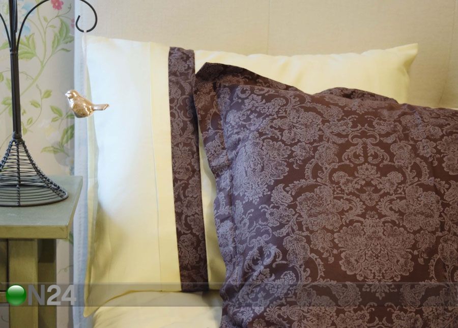 Комплект постельного белья из хлопкового сатина Kuninglik pruun 240x210 cm увеличить