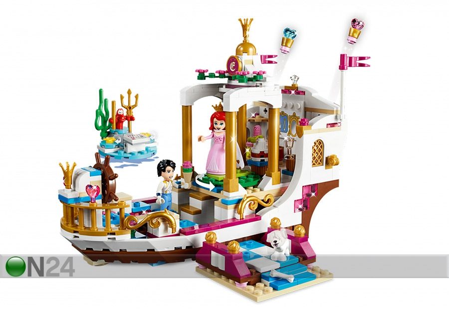 Королевский праздничный корабль Ариэль LEGO Disney увеличить