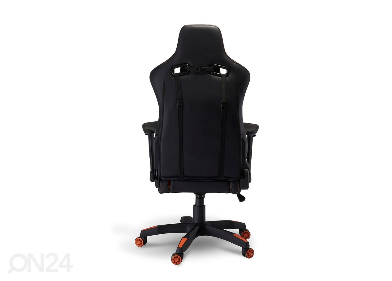 Кресло геймерское Gaming de Luxe, чёрный/оранжевый увеличить
