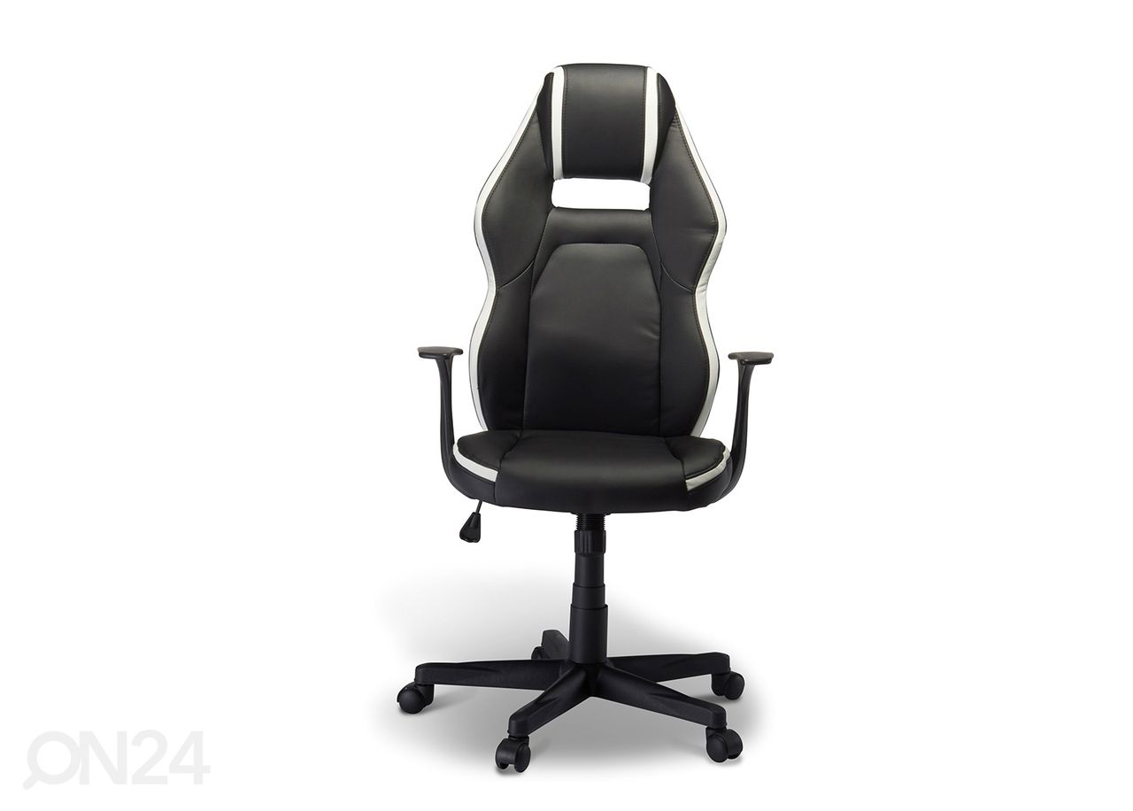 Кресло геймерское Space, чёрный-белый увеличить