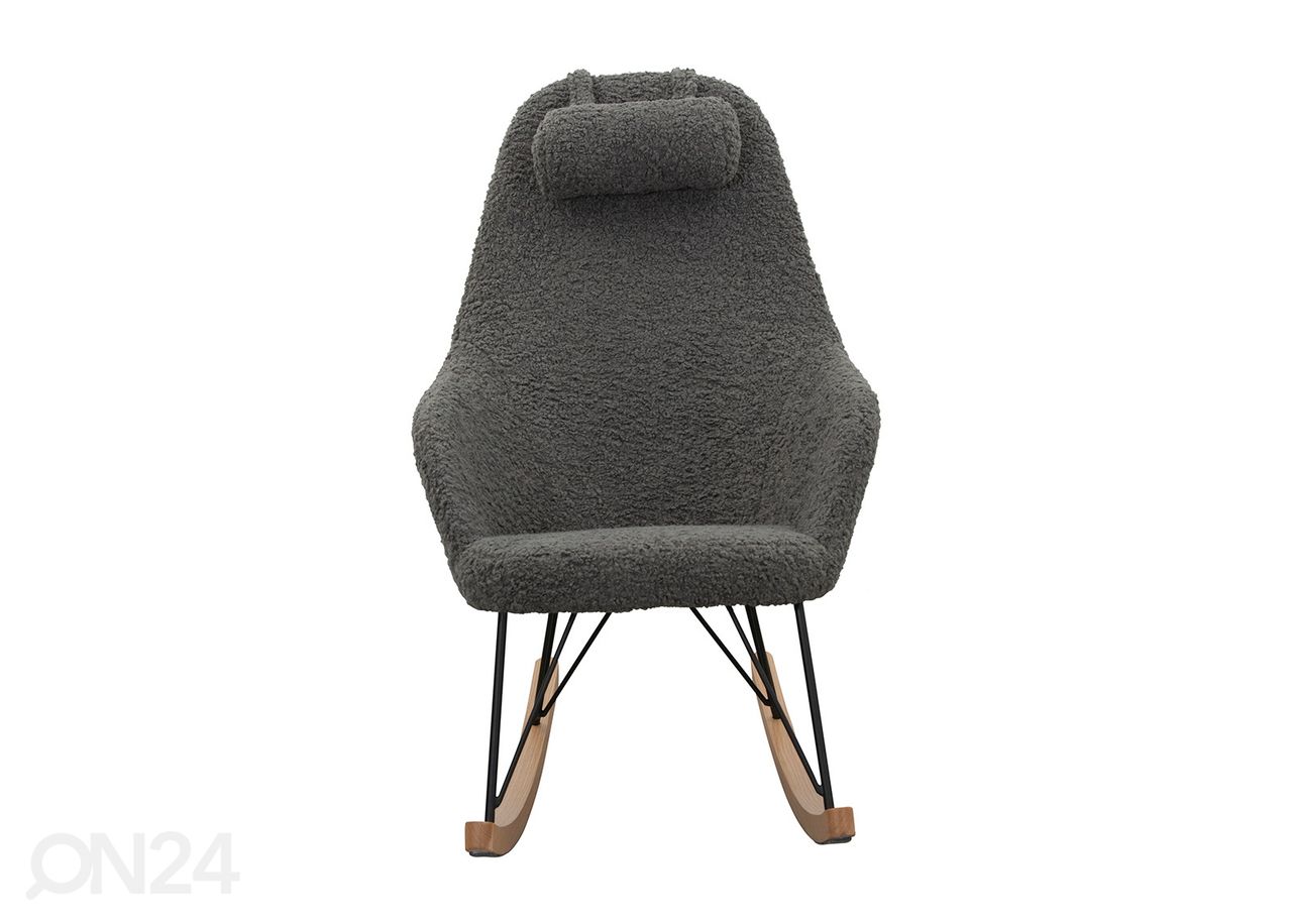 Кресло-качалка, серый увеличить