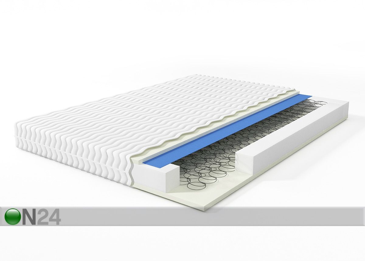 Кровать 160x200 cm + матрас Prime Standard Bonell увеличить