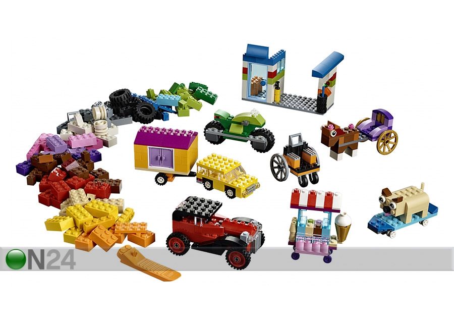 Кубики и колеса LEGO® Classic увеличить