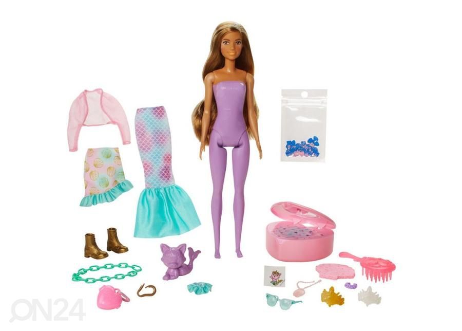 Кукла Barbie Color Reveal Русалка с питомцем увеличить