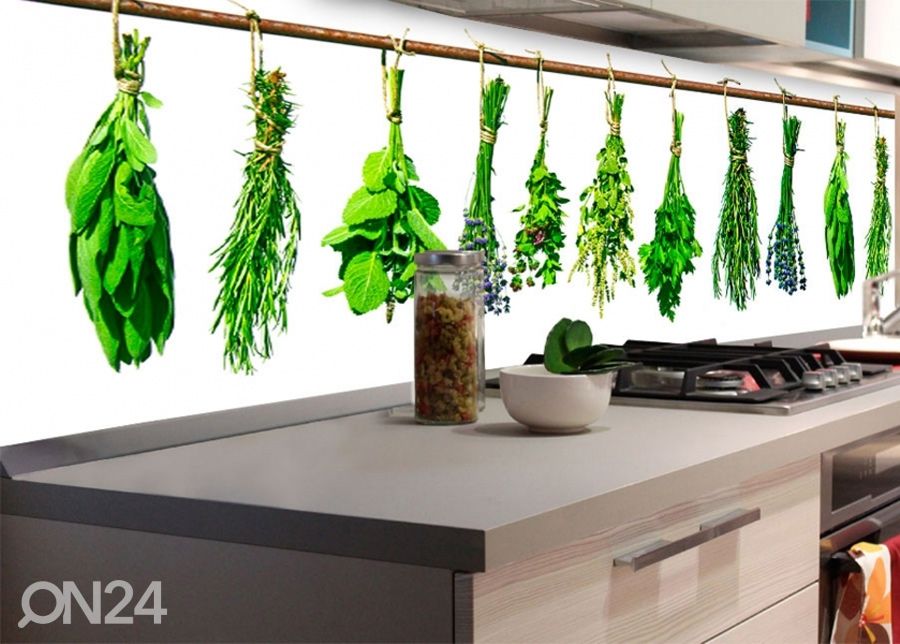Кухонный фартук Herbs 180x60 см увеличить