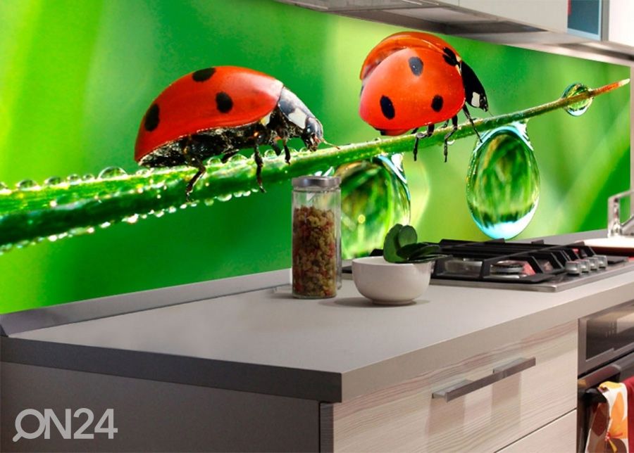 Кухонный фартук Ladybird 180x60 см увеличить