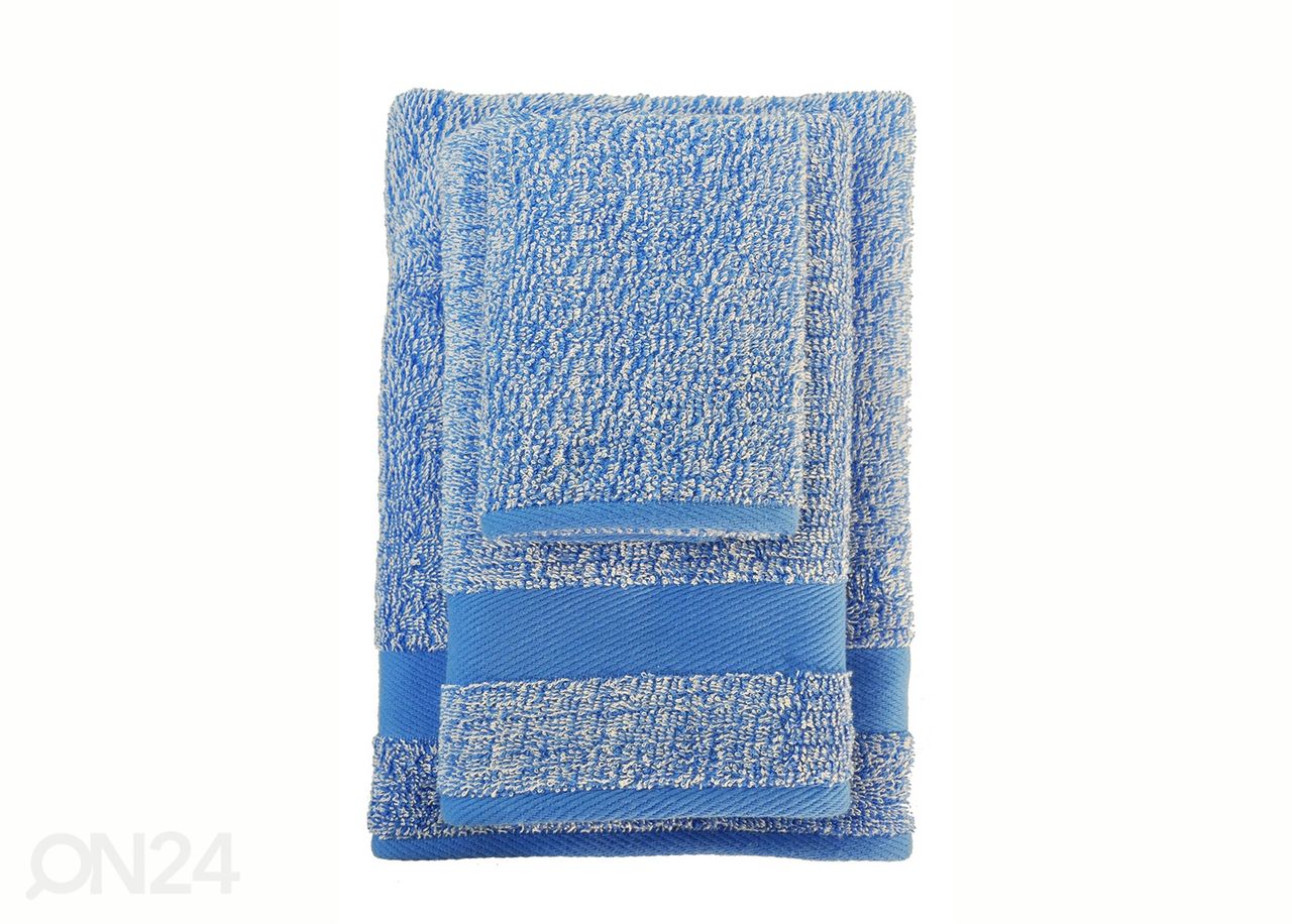 Махровое полотенце Melange 70x140 cm, синий увеличить