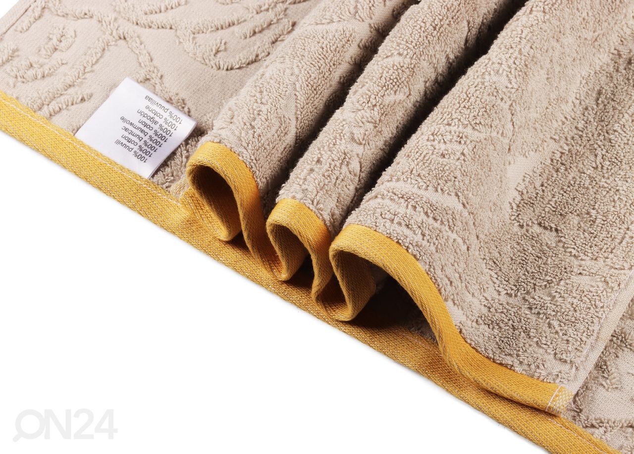 Махровое полотенце Seashell, песочный 48x90 cm увеличить
