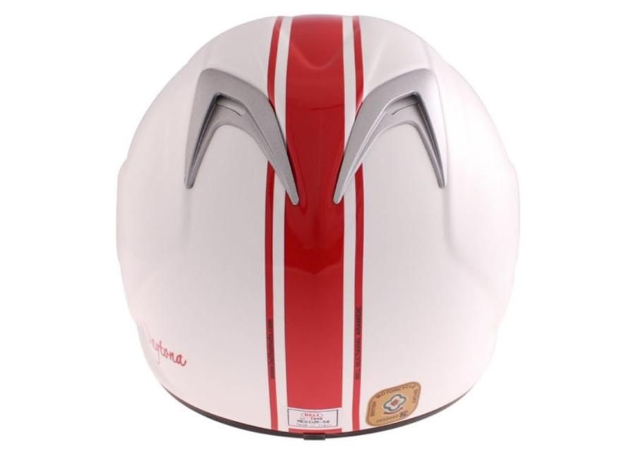 Мотоциклетный шлем BELL M5X Daytona белый красный увеличить