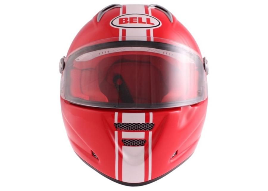 Мотоциклетный шлем BELL M5X Daytona красный белый увеличить
