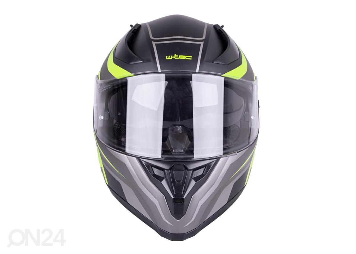 Мотоциклетный шлем W-TEC Vintegra Solid матовый черный увеличить