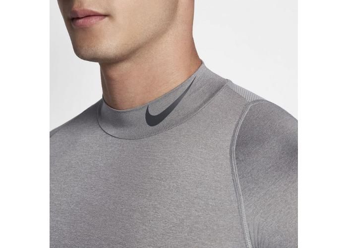 Мужская компрессионная рубашка Nike M NP TOP LS Comp MOCK M 838079-091 увеличить