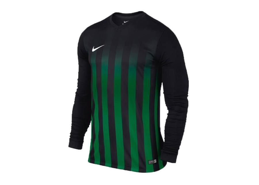 Мужская компрессионная рубашка Nike Striped Division II LS Jersey M 725886-013 увеличить