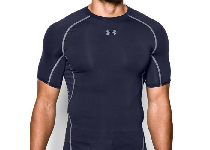 Мужская компрессионная футболка Under Armour HG Armour SS M 1257468-410 увеличить