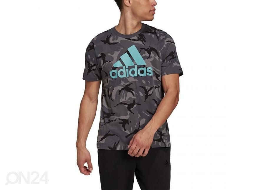 Мужская повседневная рубашка Adidas Essentials Camouflage увеличить