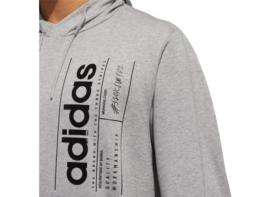 Мужская толстовка Adidas Brilliant Basics Hooded M FM6091 увеличить