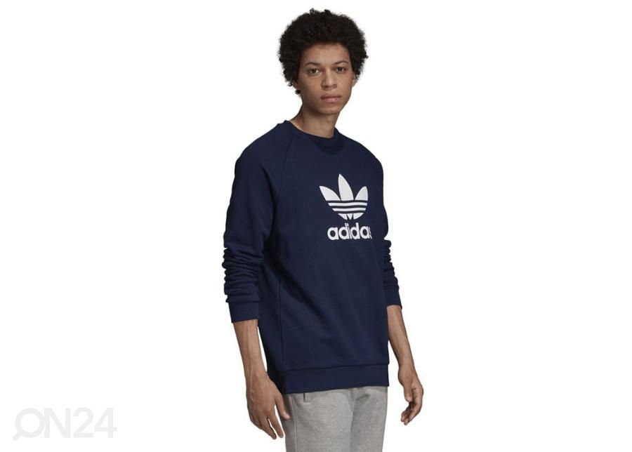 Мужская толстовка Adidas Originals Trefoil Warm-Up Crew Sweatshirt M ED5948 увеличить