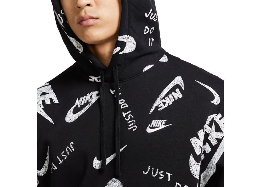 Мужская толстовка Nike NSW Club Hoodie PO BB M CU4341-010 увеличить