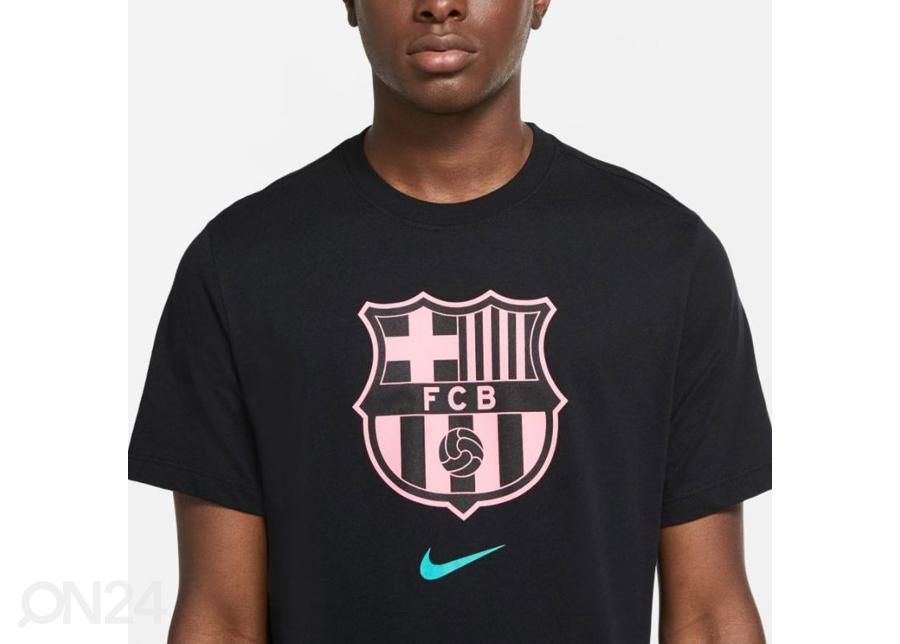 Мужская футболка Nike FC Barcelona NK Tee Evergreen Crest увеличить