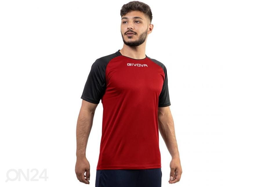 Мужская футбольная футболка Givova Capo MC M MAC03 1210 увеличить