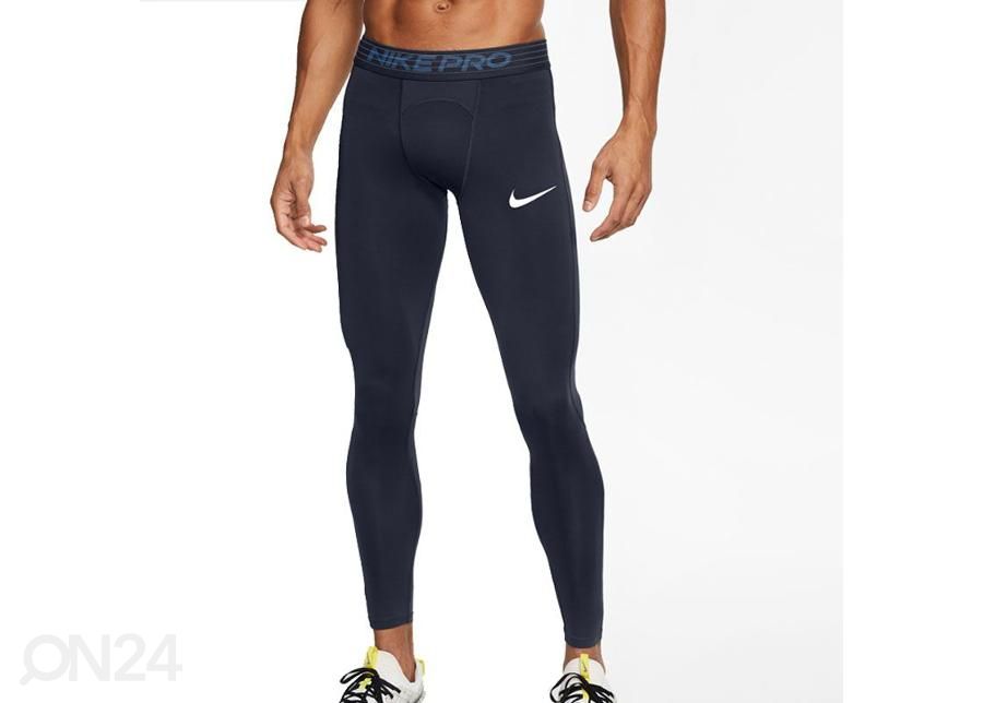 Мужские длинные спортивные штаны Nike Pro Training Tights M BV5641-452 увеличить