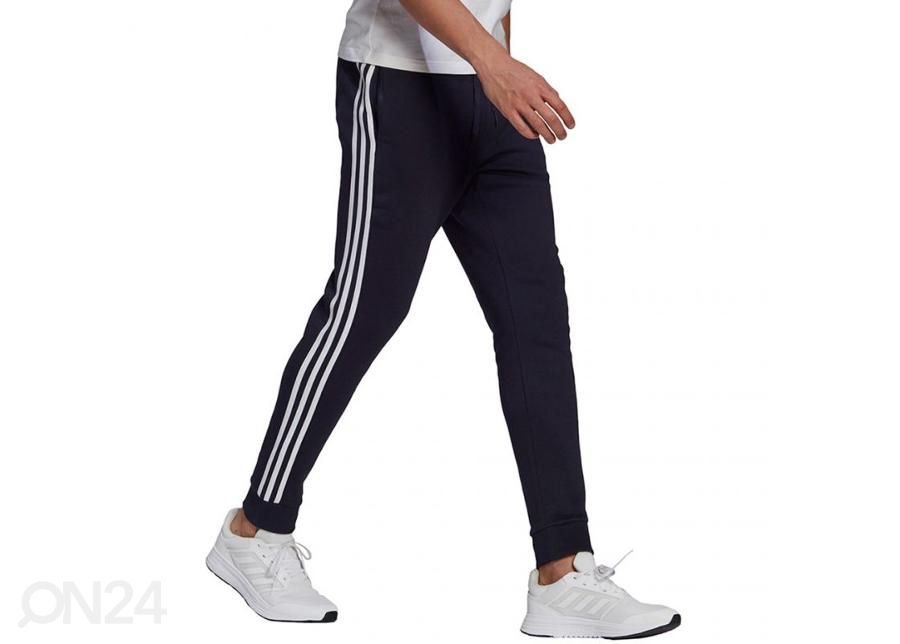 Мужские спортивные штаны Adidas Essentials Fleece Tapered Cuff 3-Band увеличить