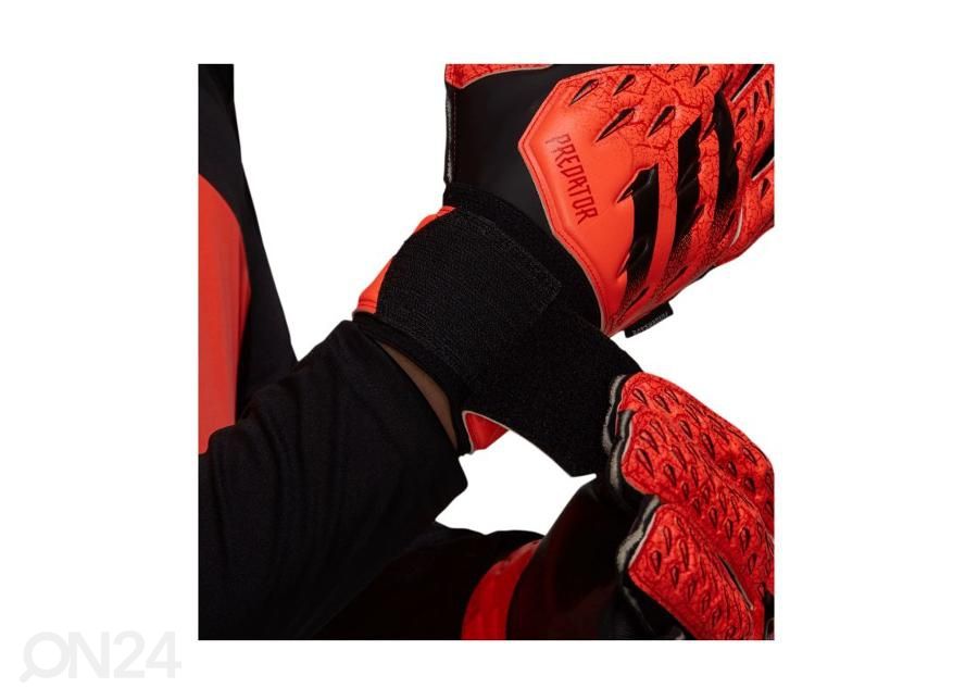 Мужские футбольные вратарские перчатки Adidas Predator Match Fingersave увеличить