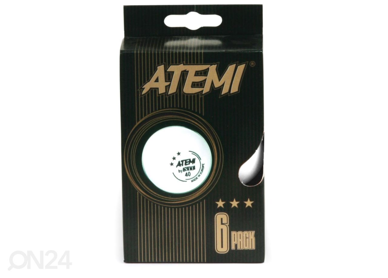 Мячи для настольного тенниса Atemi orange 3 увеличить