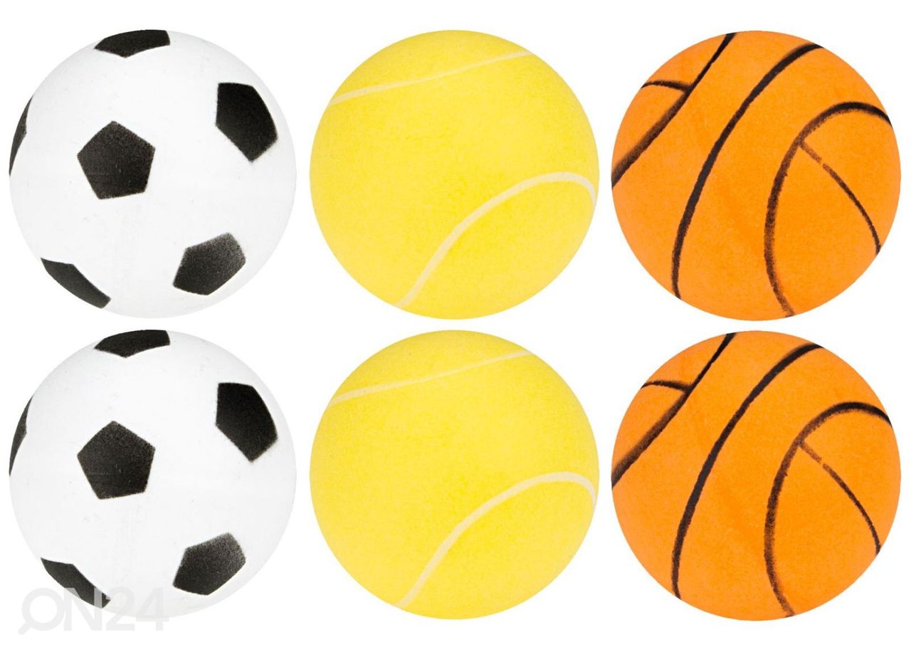 Напечатанные мячи для настольного тенниса в трубке Get & Go увеличить