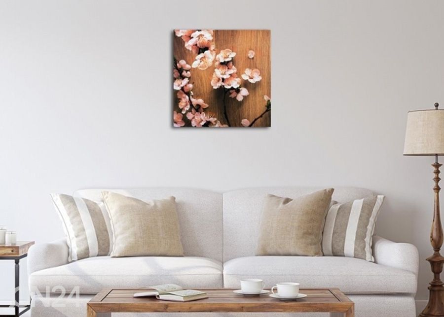 Настенная картина Cherry blossoms 2 3D 30x30 см увеличить