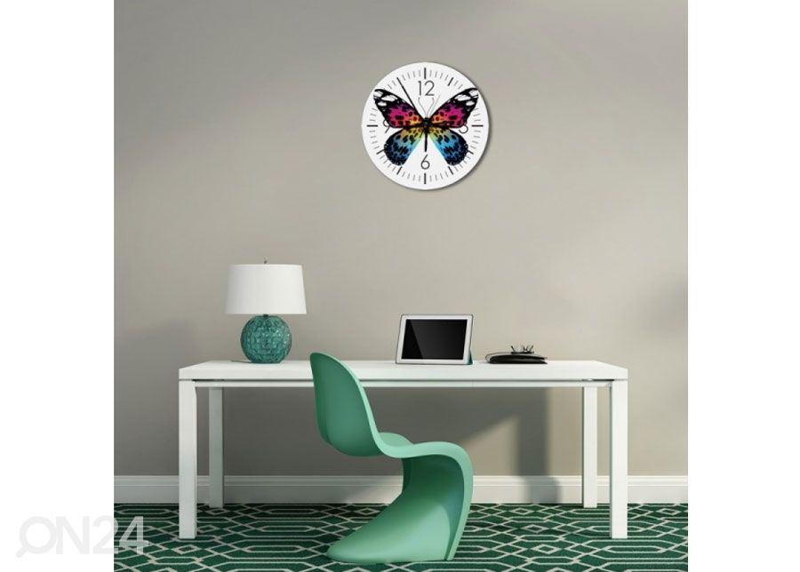 Настенные часы с картиной Butterfly увеличить