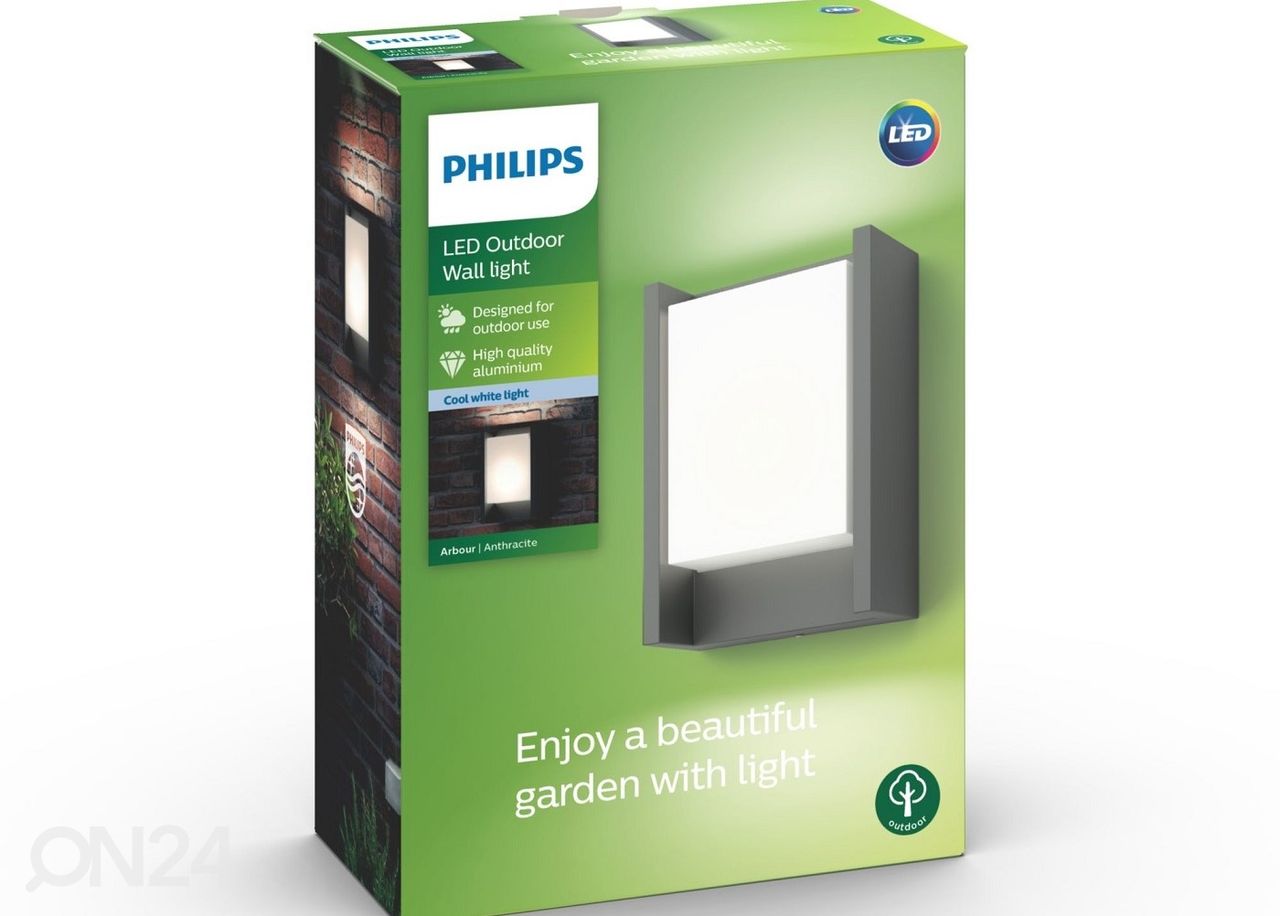 Настенный светильник Philips Arbor 1x6 Вт 600 лм 4000K увеличить