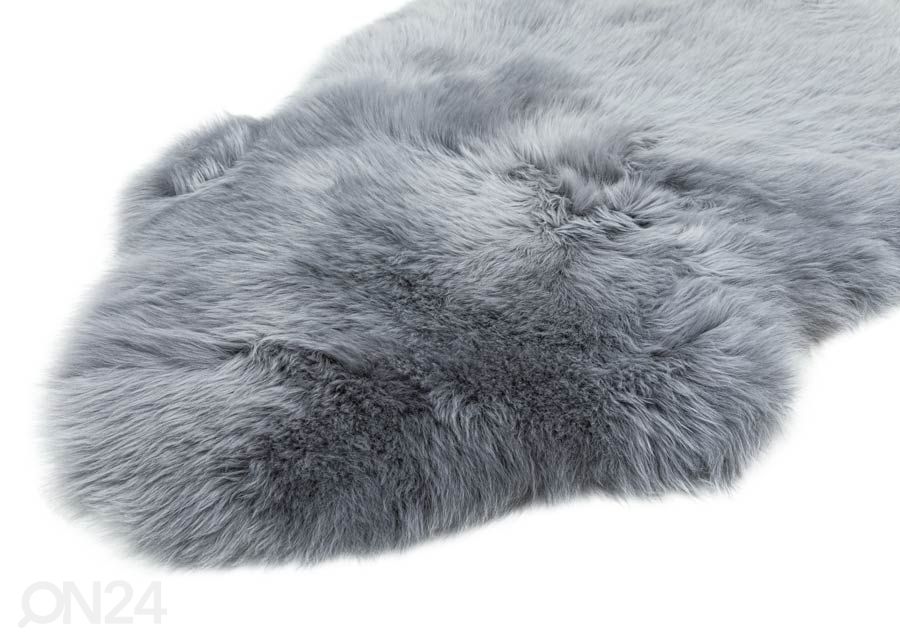 Натуральная овчина Merino grey Duo ± 60x180 см увеличить