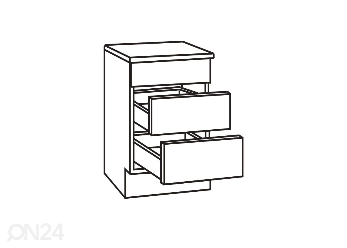 Нижний кухонный шкаф Arta 60 cm увеличить
