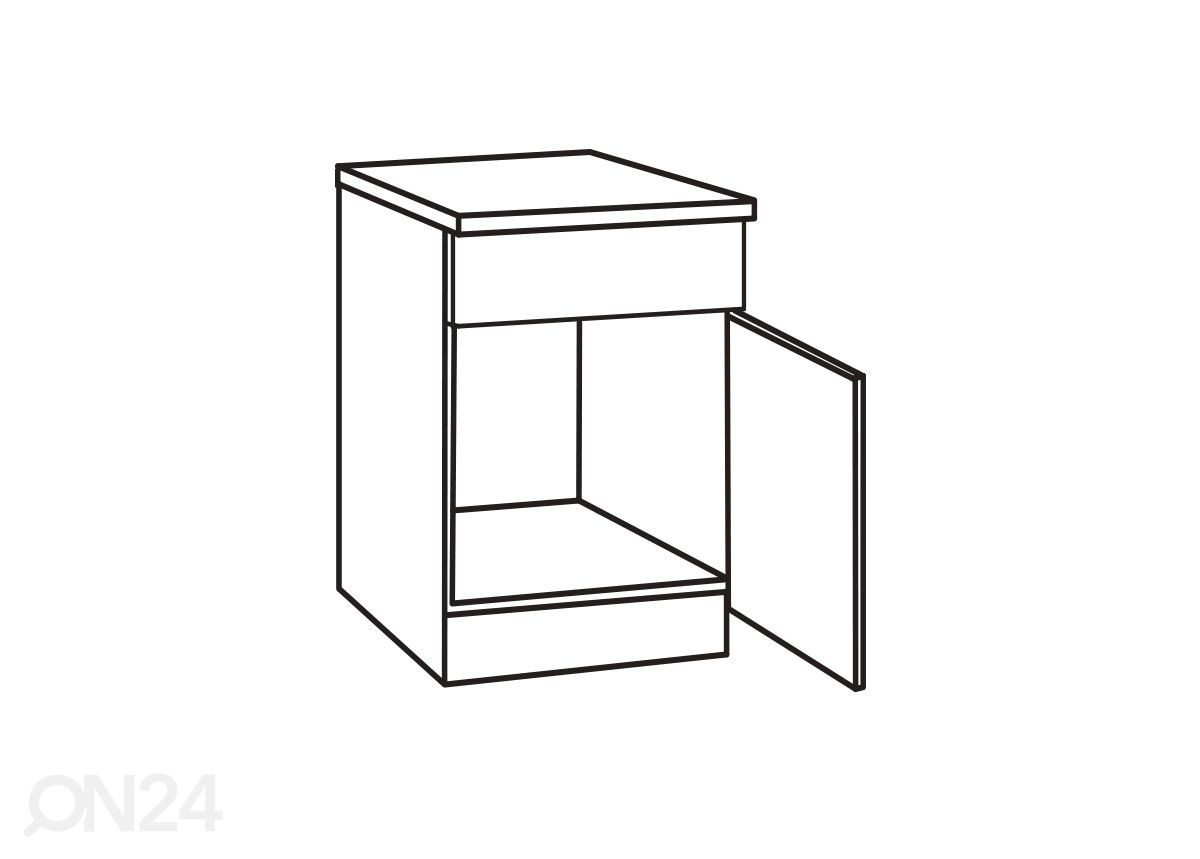 Нижний кухонный шкаф Udine 60 cm увеличить