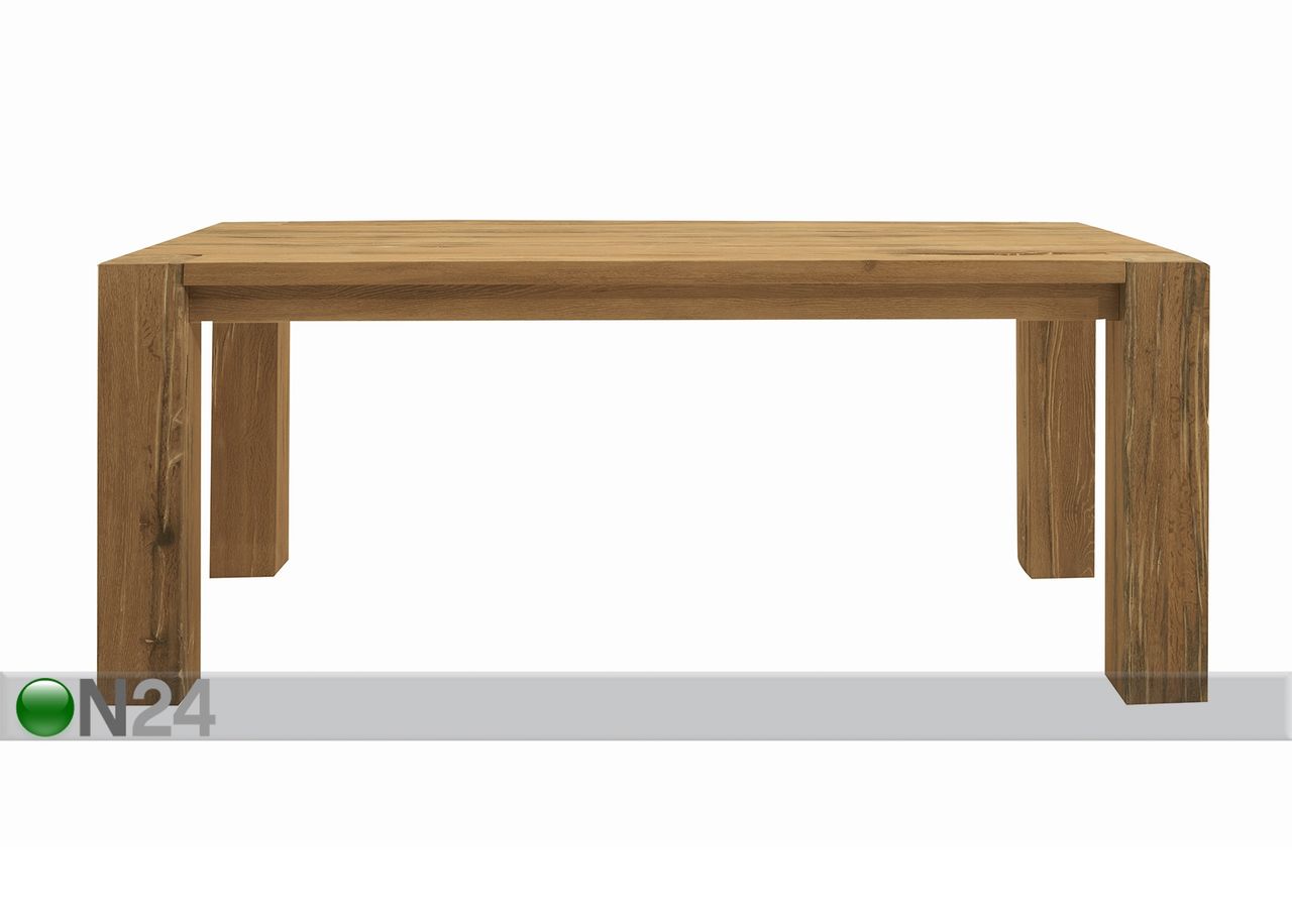 Обеденный стол из массива дуба Fausto 100x220 cm увеличить