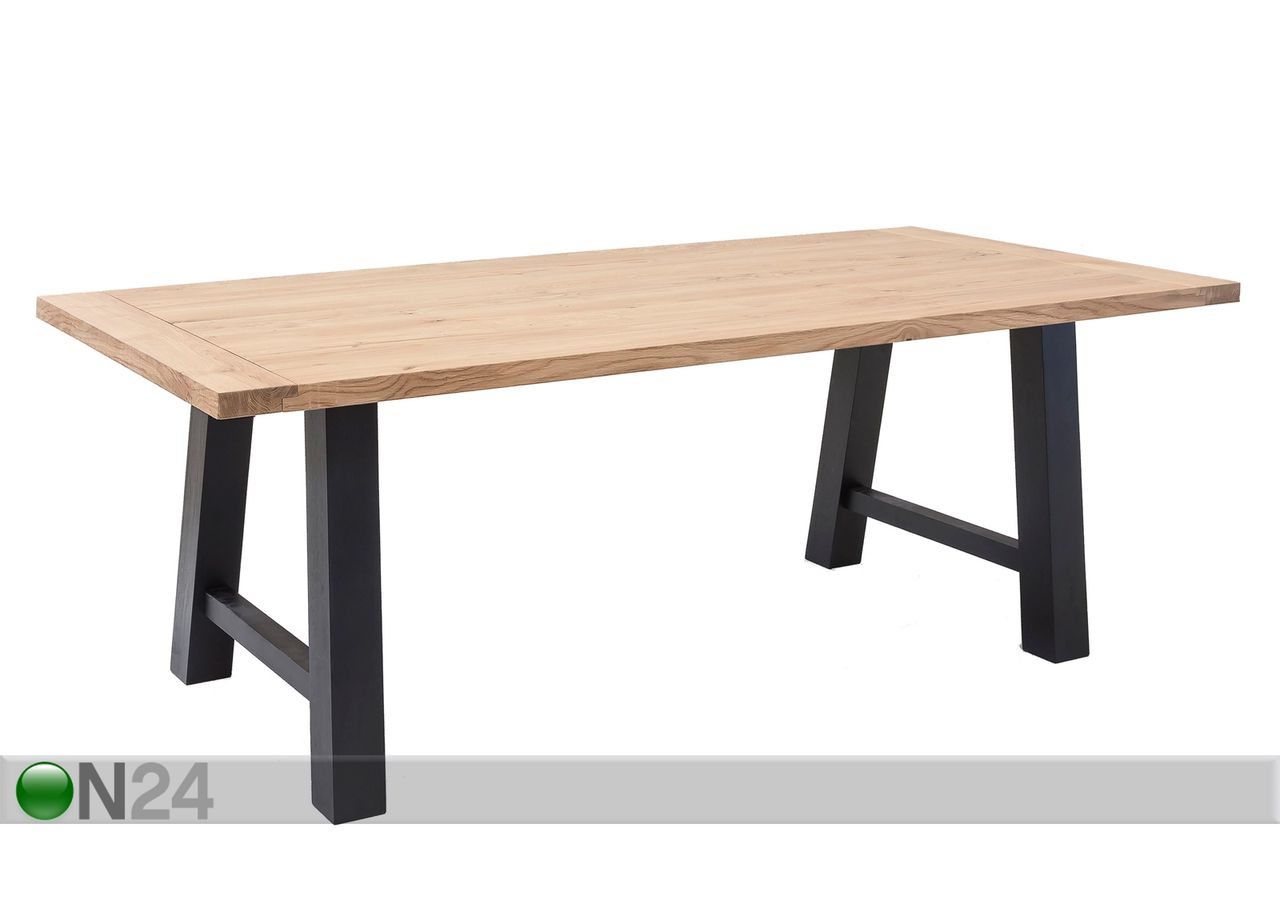 Обеденный стол из массива дуба Norma 180x100 cm увеличить