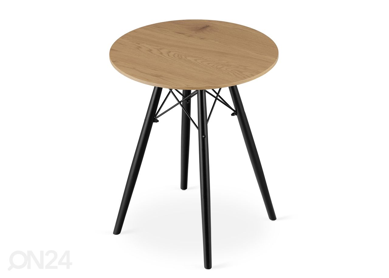 Обеденный стол Todi Ø60 cm, медовый дуб увеличить