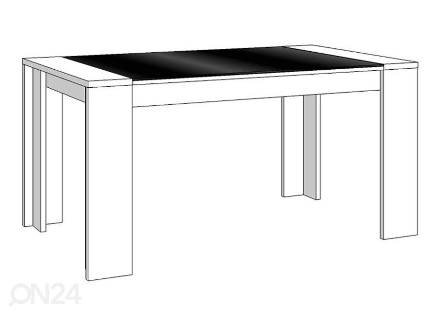 Обеденный стол Toledo 154x90 cm увеличить