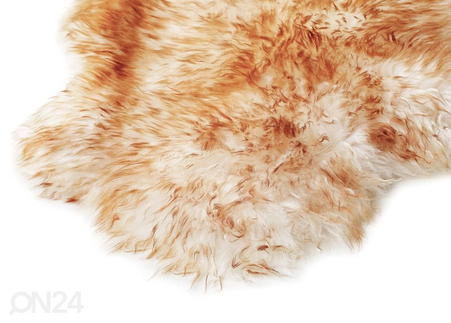 Овчина натуральная British white-brown 60x90 см увеличить