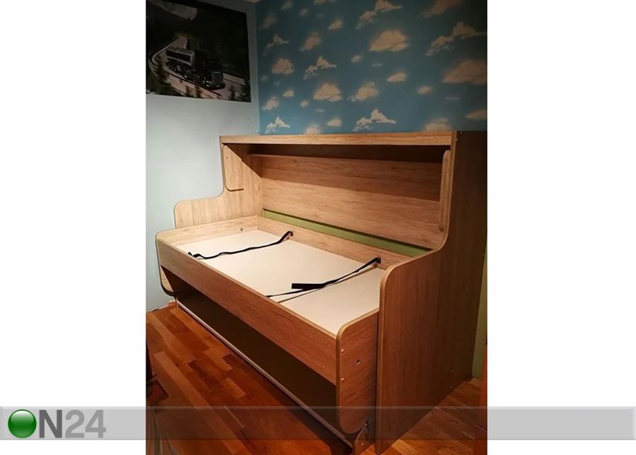 Откидная кровать-стол 90x190 cm увеличить