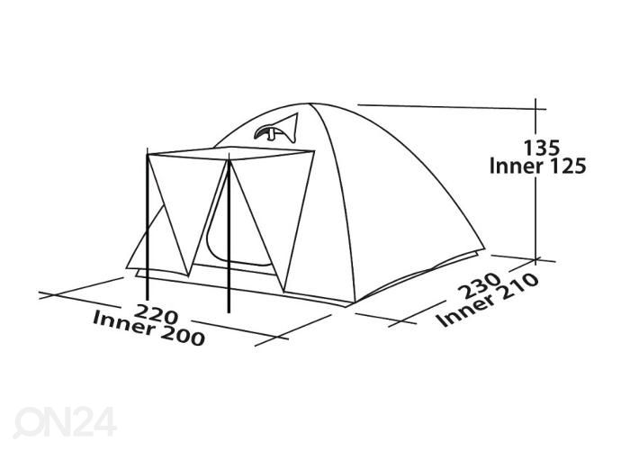 Палатка GARDA 300 Easy Camp увеличить