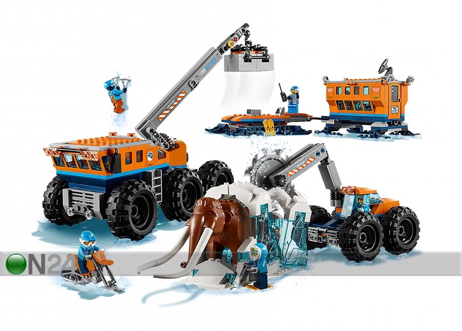 Передвижная арктическая база LEGO City увеличить