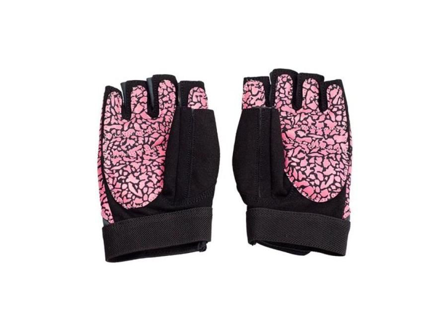 Перчатки тренировочные / велосипедные перчатки для взрослых розовый / серый W HMS RST03 L увеличить