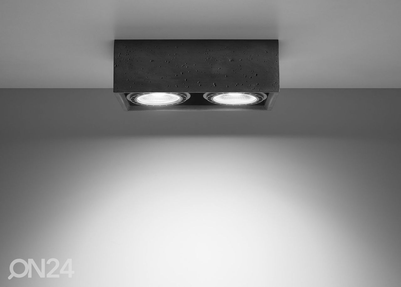 Потолочный светильник Quatro 2, серый увеличить