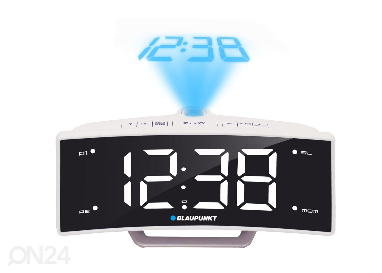 Радиочасы Blaupunkt с USB-зарядкой и проекцией времени увеличить