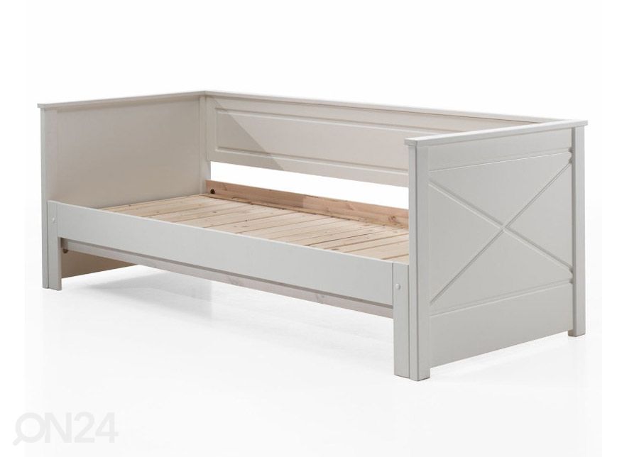 Раздвижная кровать Pino 90/180x200 cm, белый увеличить