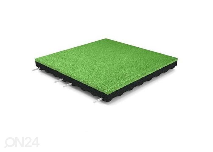 Резиновый коврик для детской площадки 50x50x4 cm увеличить