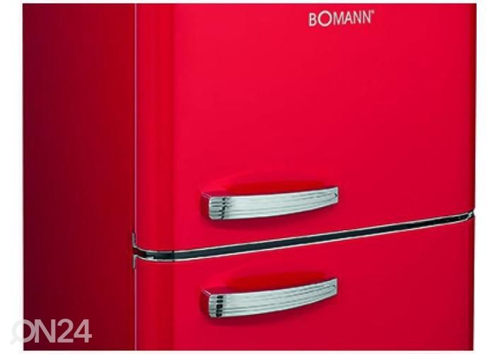 Ретро-холодильник Bomann, красный увеличить